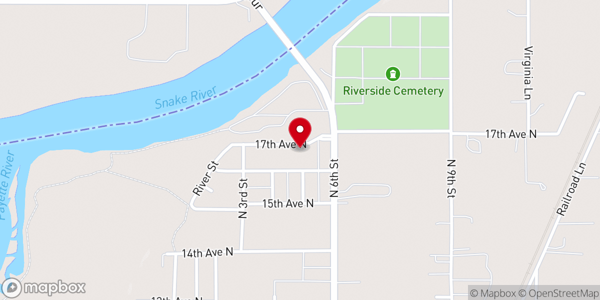 Map showing location of Morning Star Apostolic Church Inc