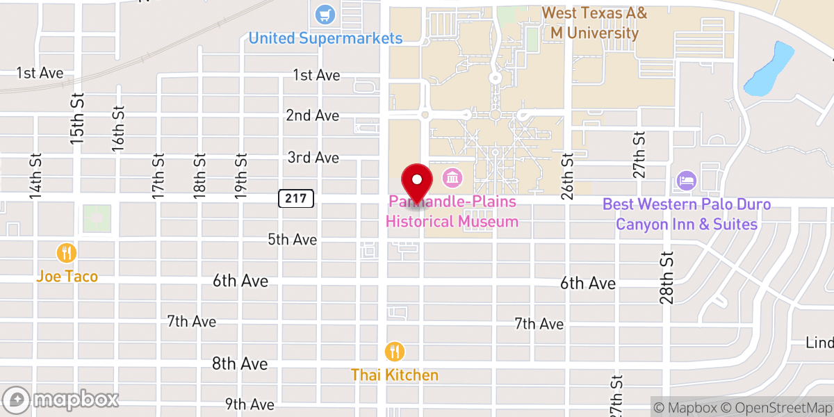 Map showing location of Varsity Church