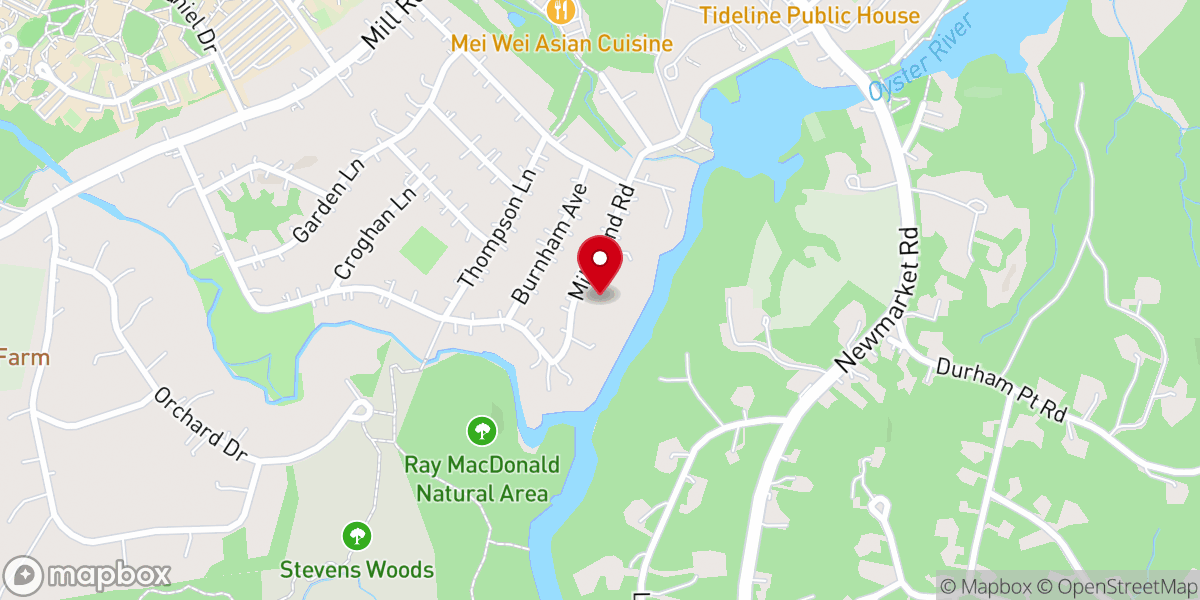 Map showing location of Smith Chapel