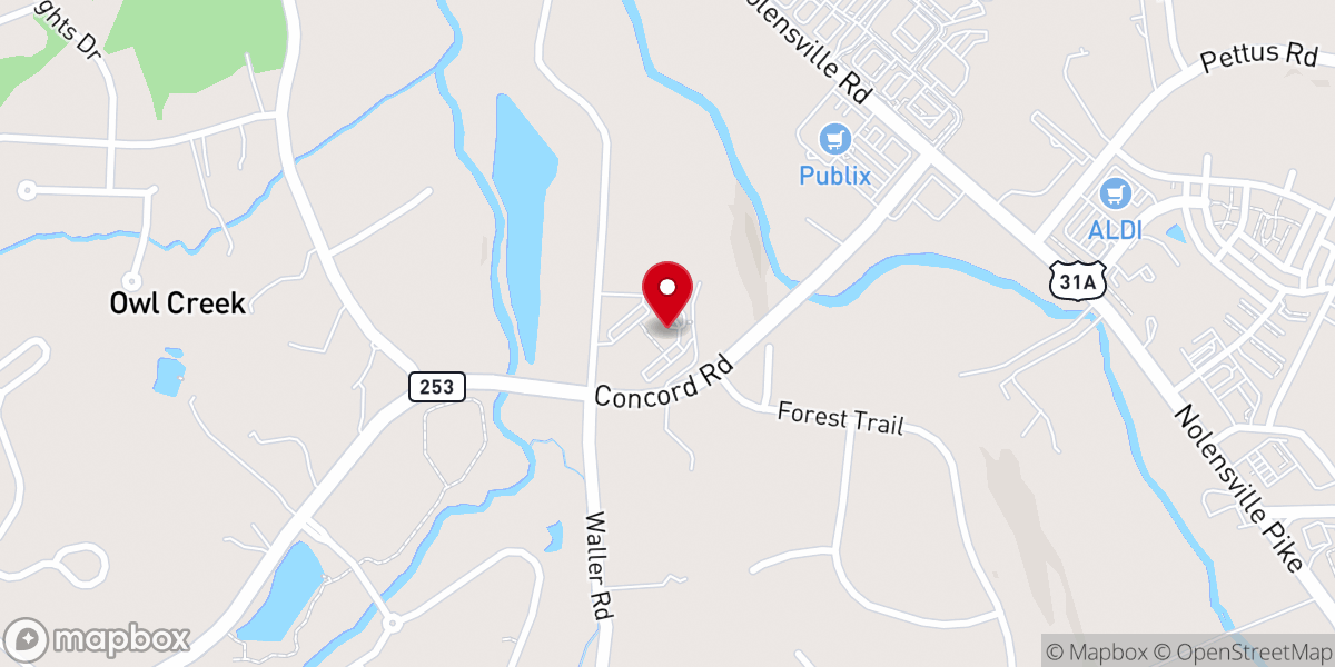 Map showing location of Iglesia Cristiana El Shaddai