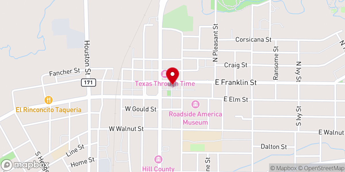 Map showing location of The Eagle Historic Warehouse