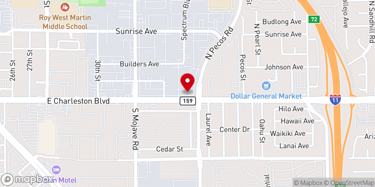 Map showing location of Iglesia Casa De Mi Padre