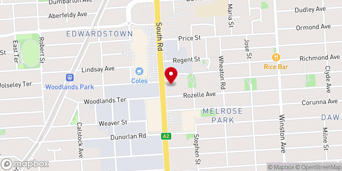Map showing location of Enjoy Church Adelaide