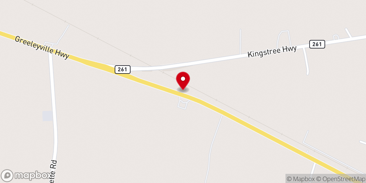 Map showing location of Manning Progressive church of jesus