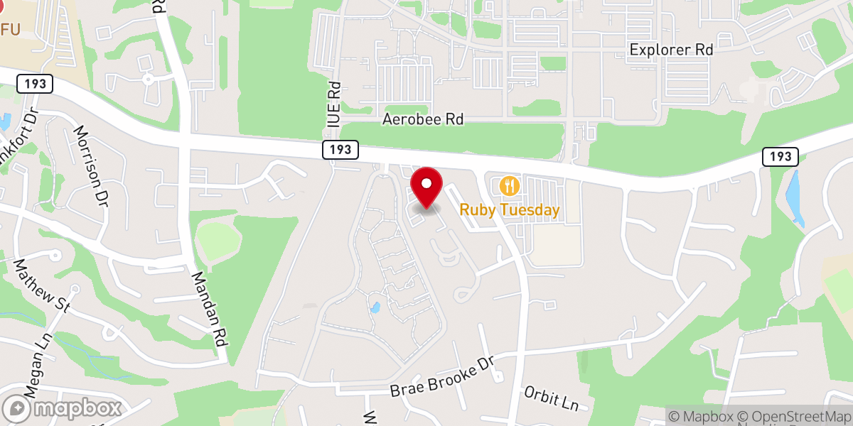 Map showing location of Spirit and Life Church