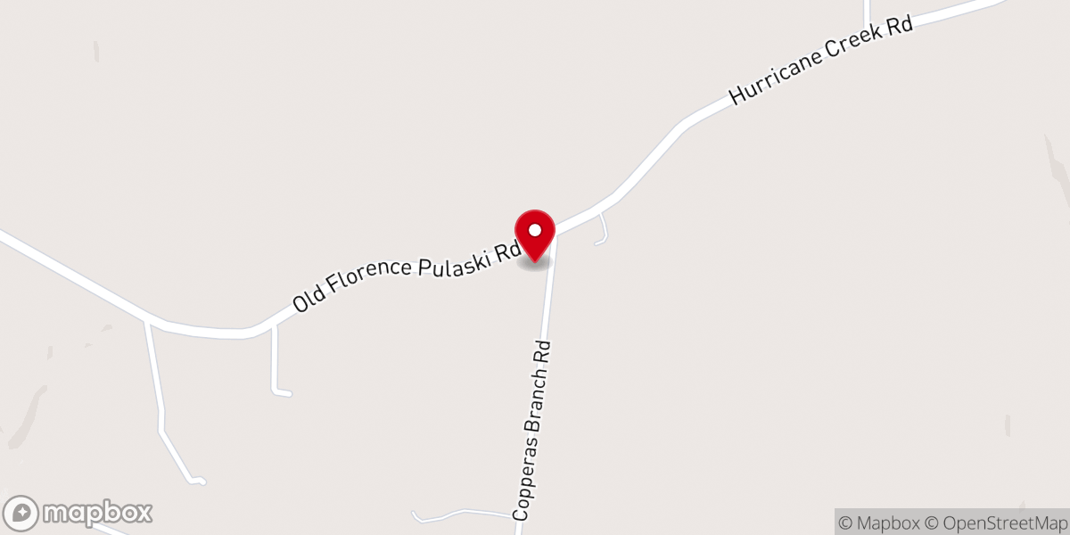 Map showing location of Eva Chapel