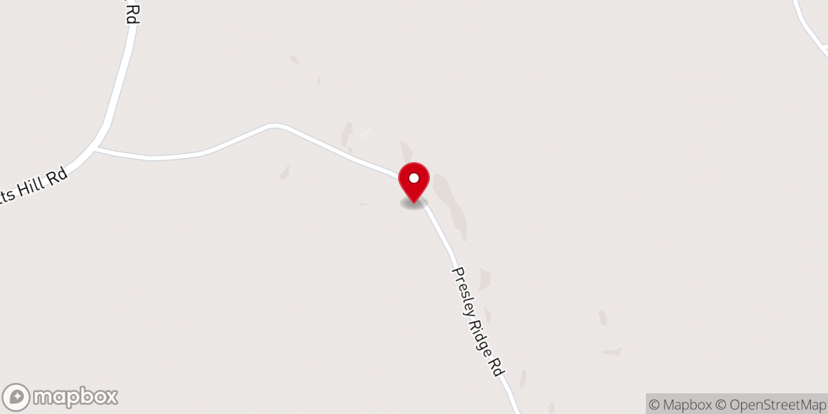 Map showing location of Prospect Church