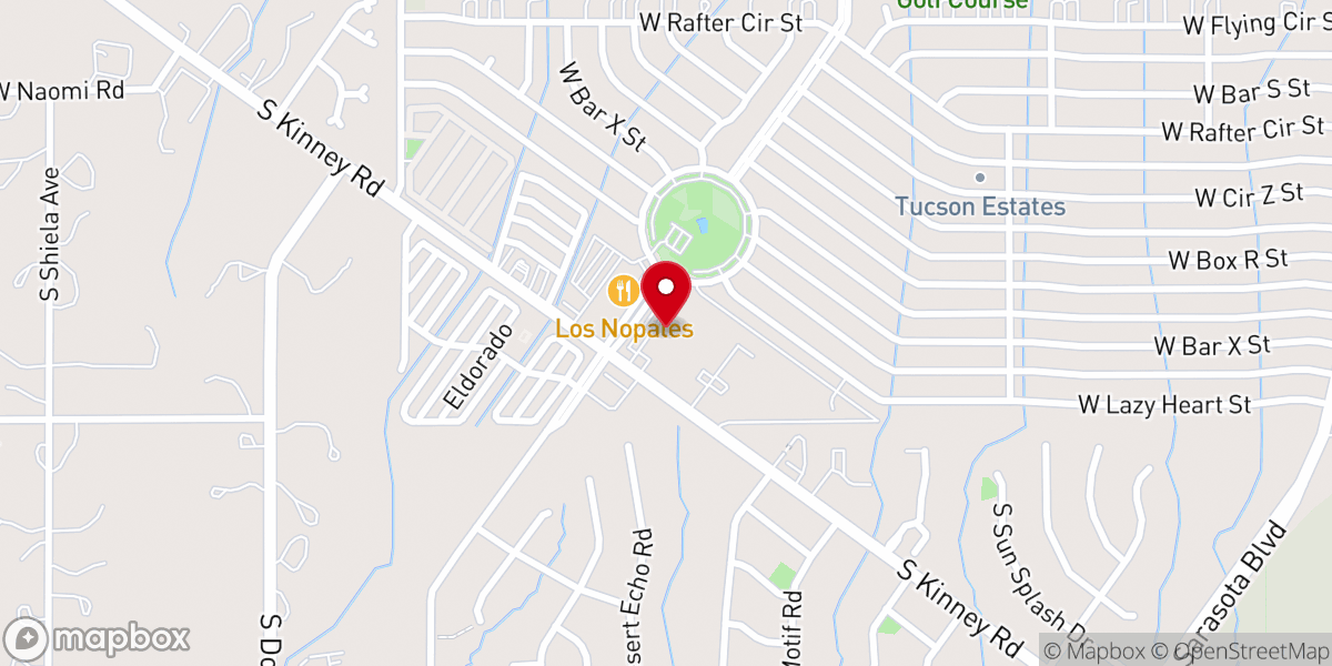 Map showing location of Holy Trinity Lutheran Church