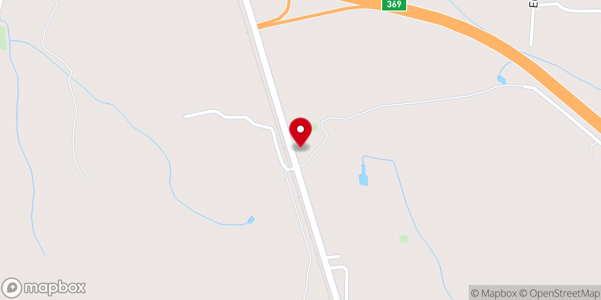 Map showing location of Mount Calvary Church