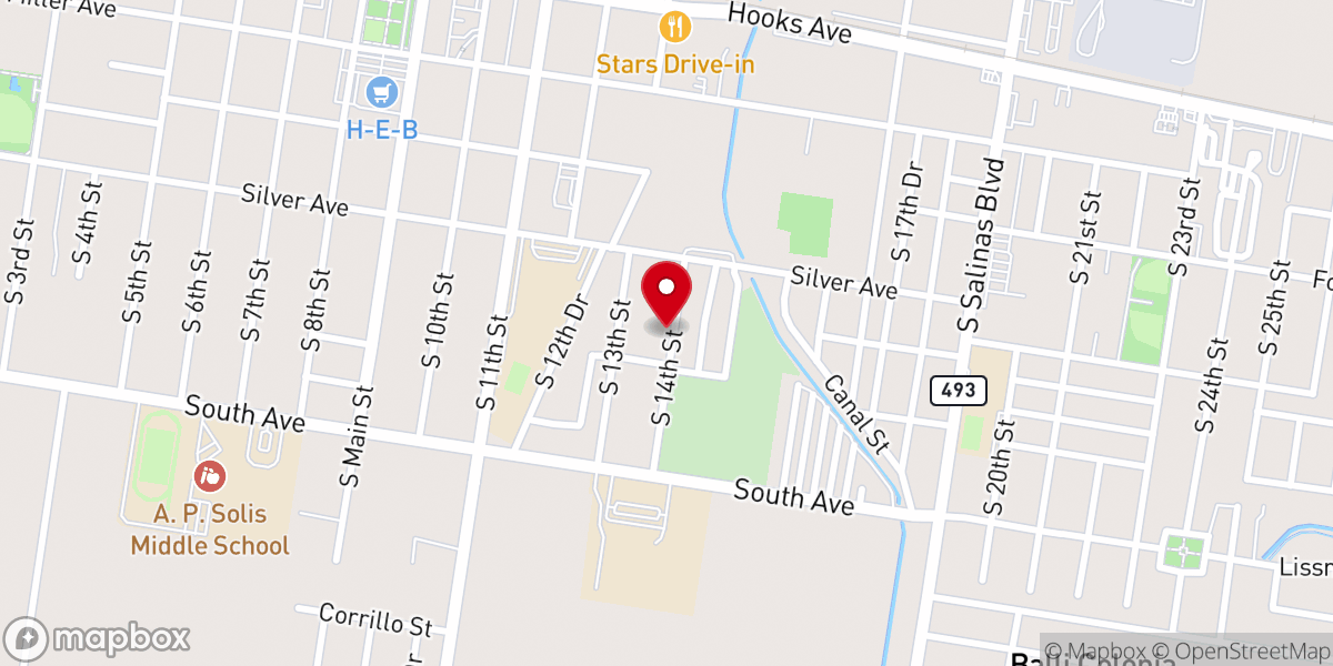 Map showing location of Iglesia Del Nazareno