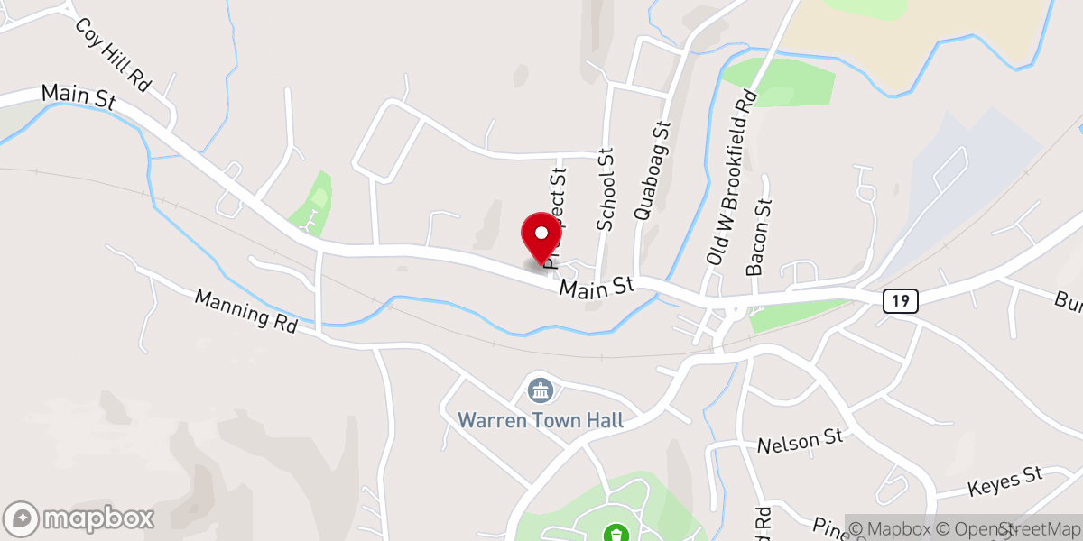 Map showing location of St. Paul the Apostle Rectory