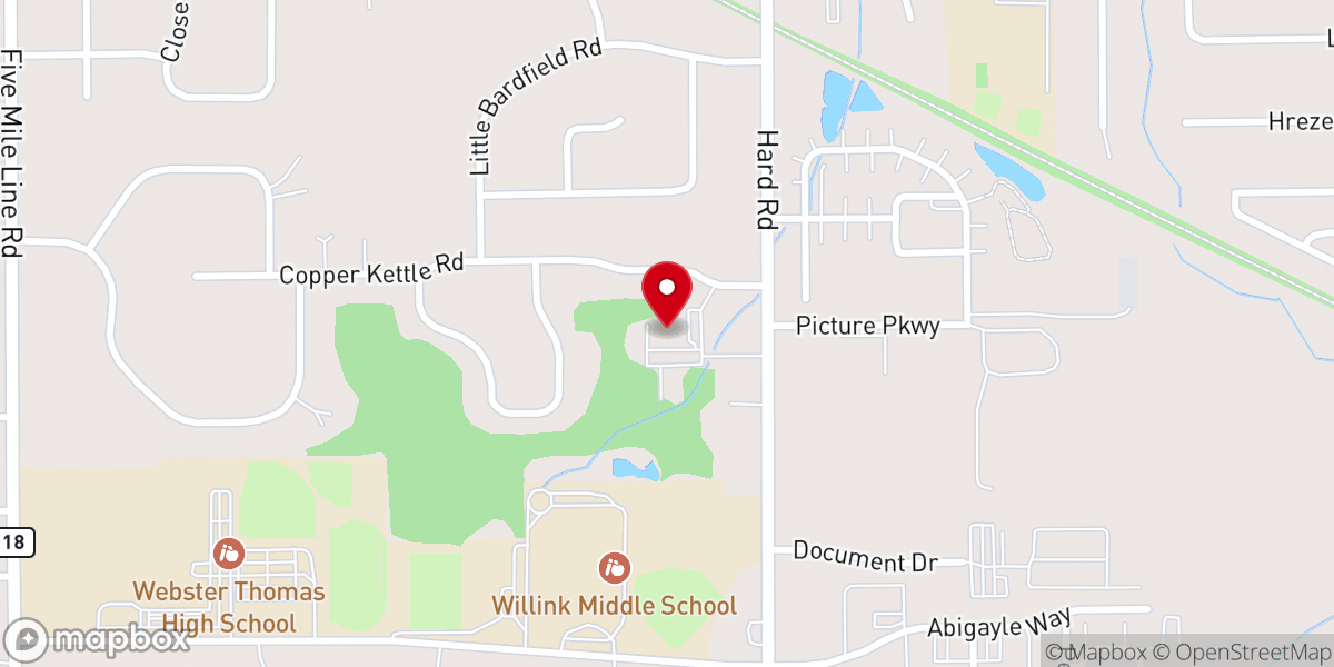 Map showing location of St Paul's Roman Catholic Church