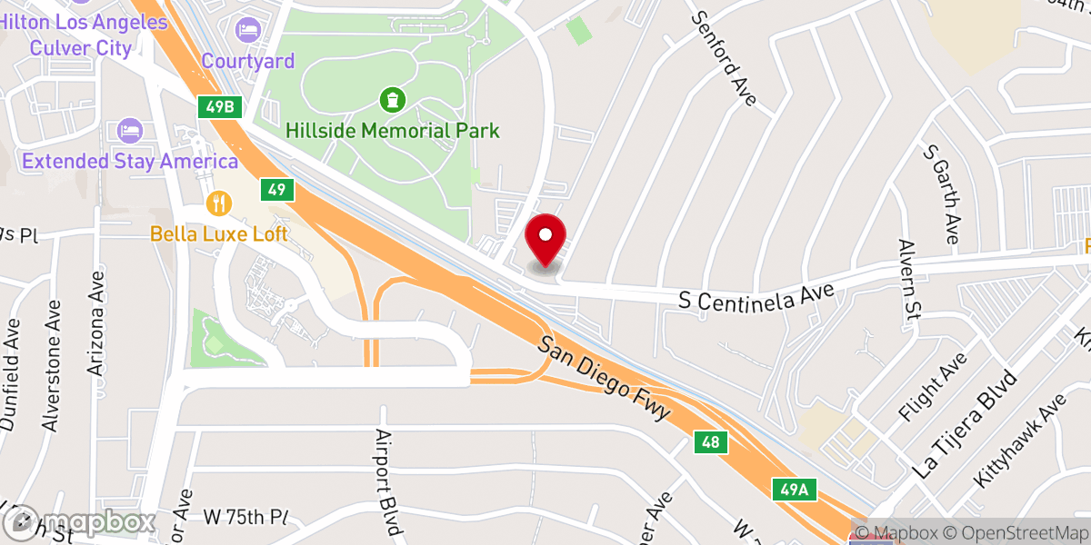 Map showing location of University Christian Church