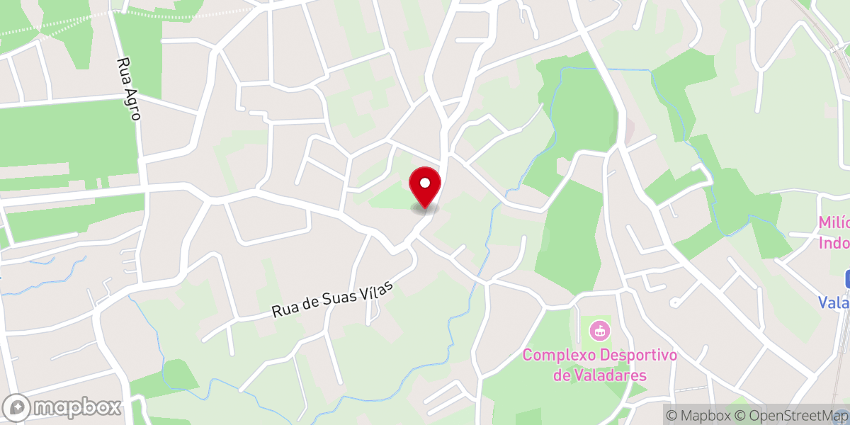 Map showing location of Igreja de Santa Maria Madalena da Madalena