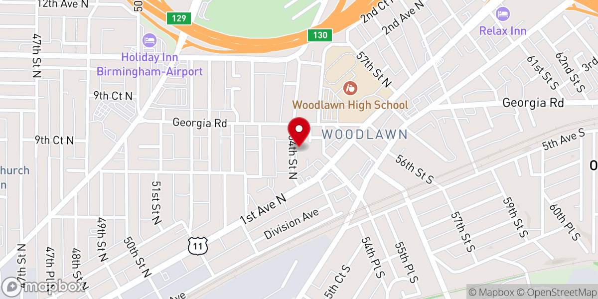 Map showing location of West Scottsville United Methodist Church