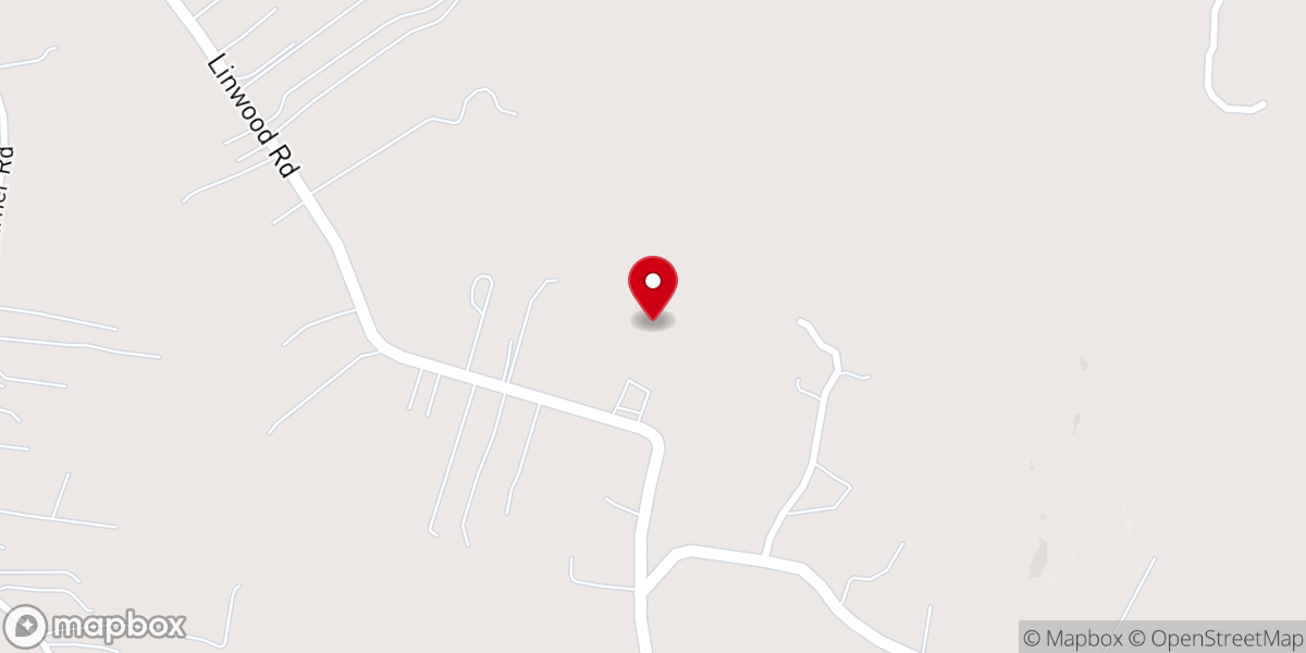 Map showing location of Linwood Pentecostal Church