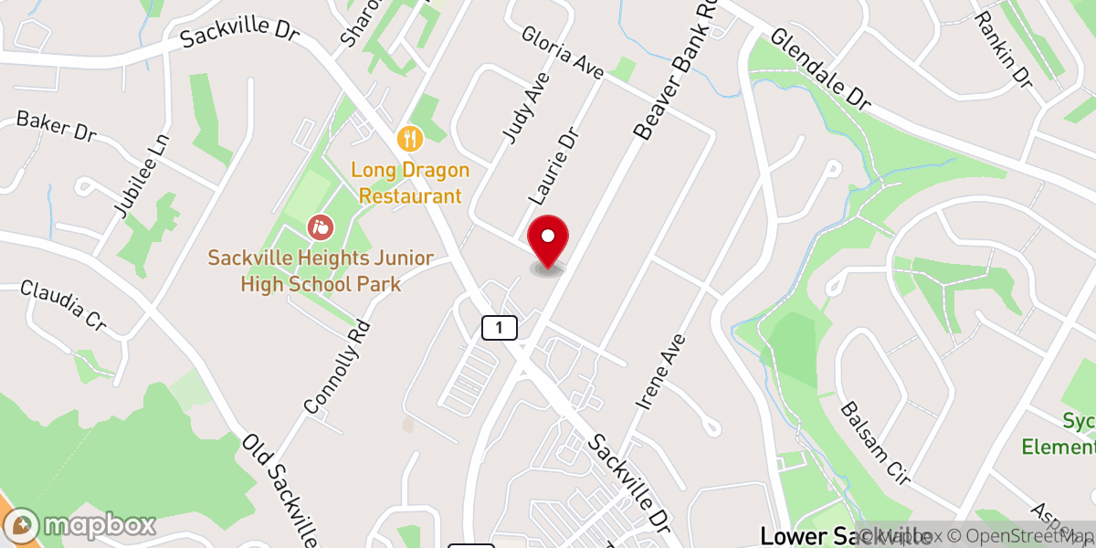 Map showing location of Gateway Community Church
