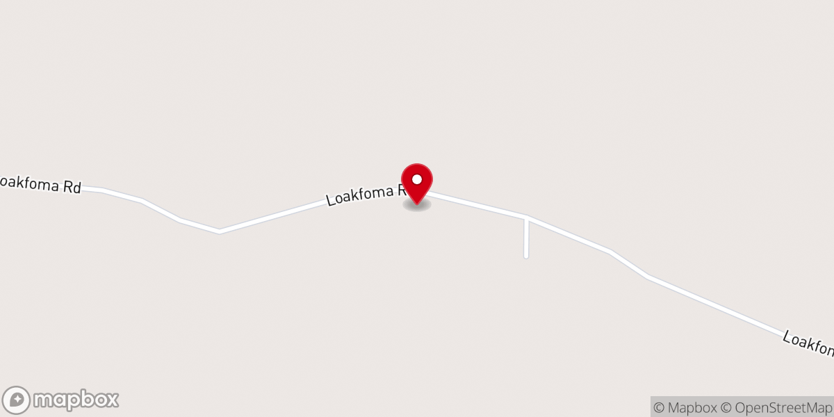 Map showing location of Antioch Church
