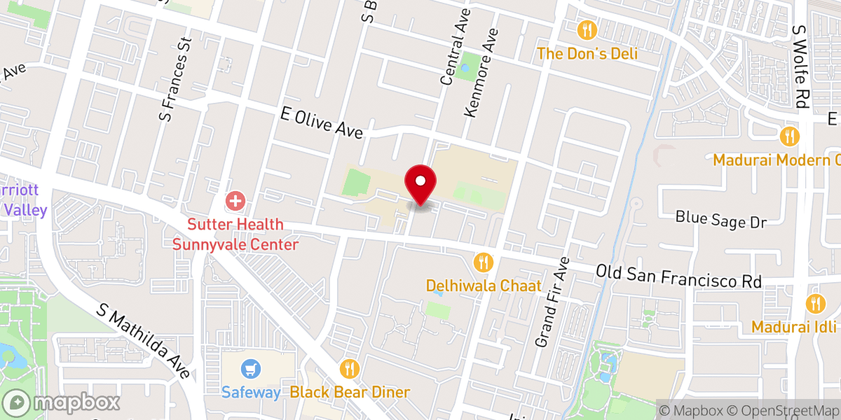 Map showing location of St Martin Catholic Church