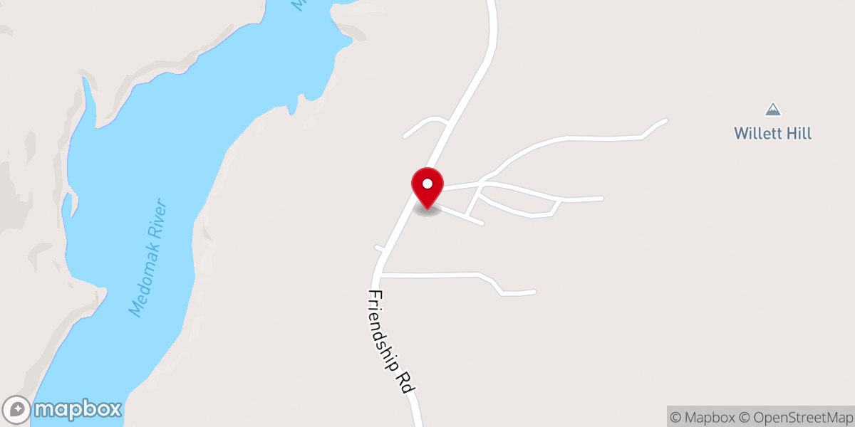 Map showing location of Sammi’s Family Entertainment Center