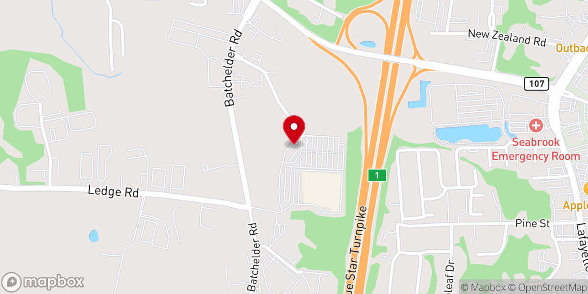 Map showing location of C&J Buslines