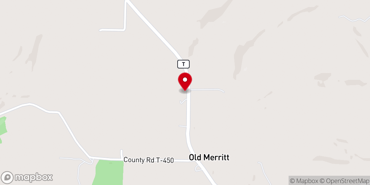 Map showing location of Mound Fundamental Baptist Church