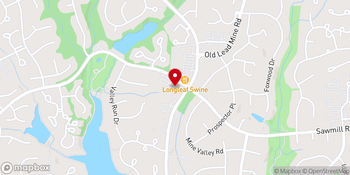 Map showing location of Greystone Baptist Church