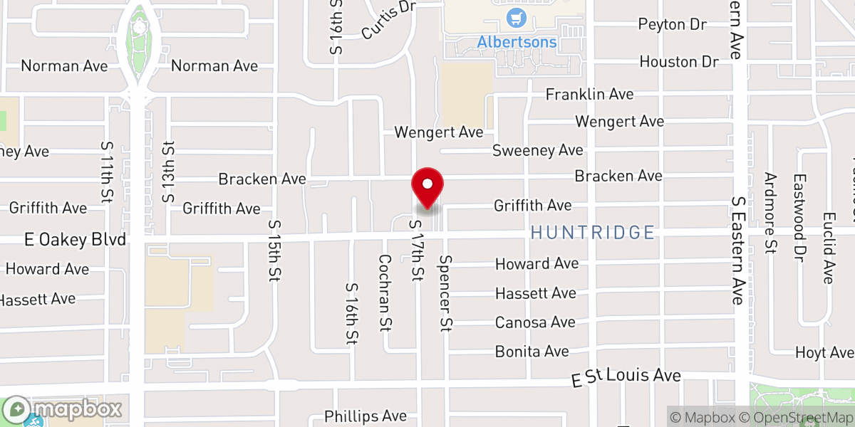 Map showing location of Alcance Victoria Las Vegas