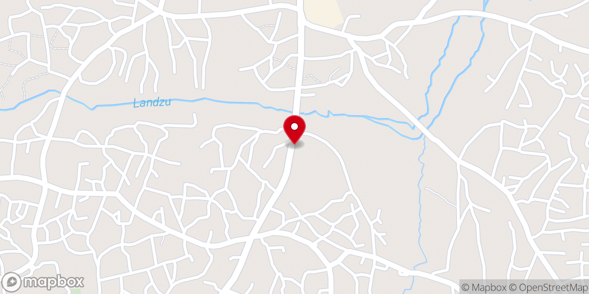 Map showing location of St, Peter Catholic Church, Bida