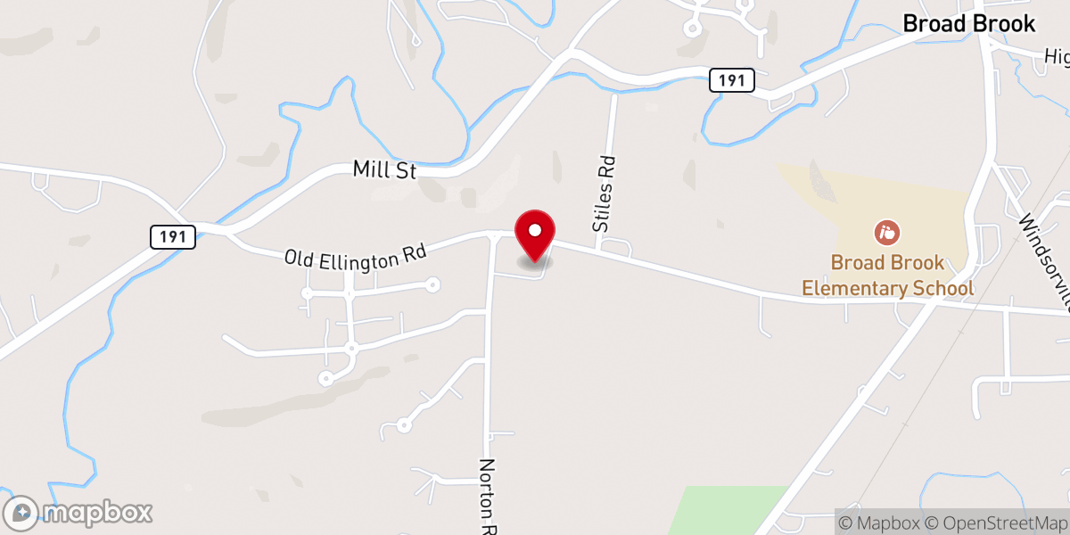 Map showing location of Cornerstone Church of CT