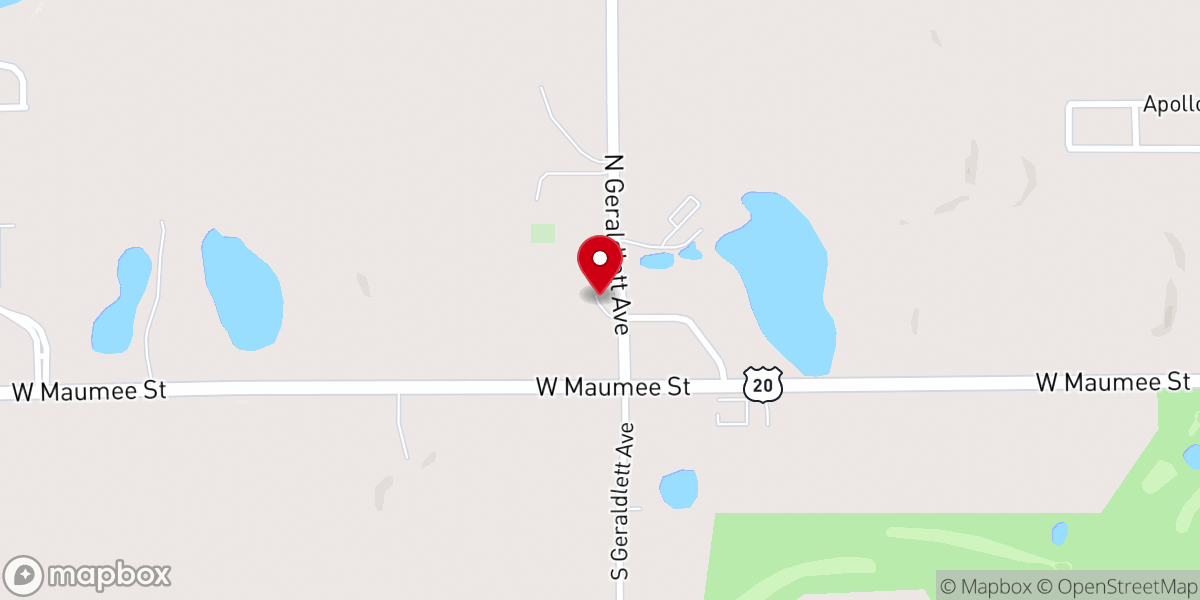 Map showing location of Gateway Church