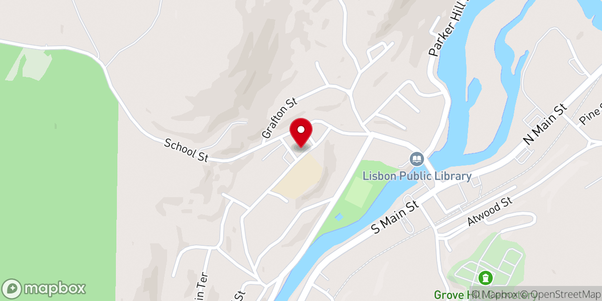 Map showing location of St Catherine's Rectory