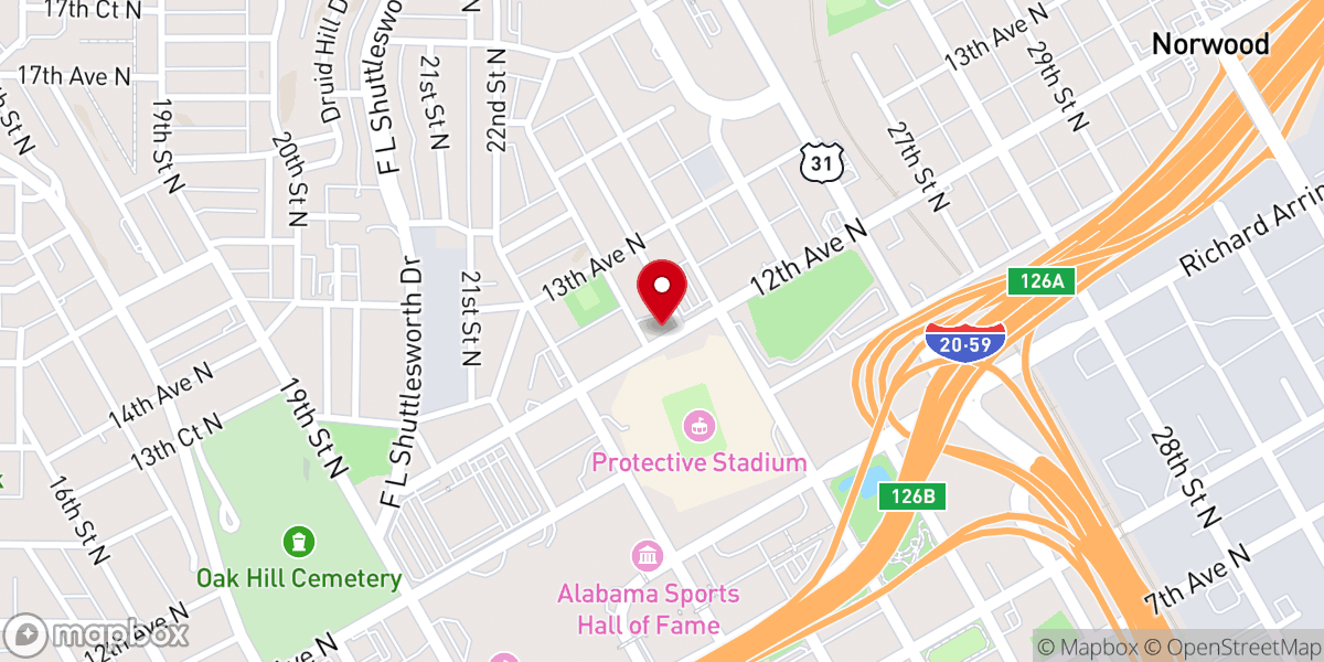 Map showing location of Extreme Ministries Incorporated