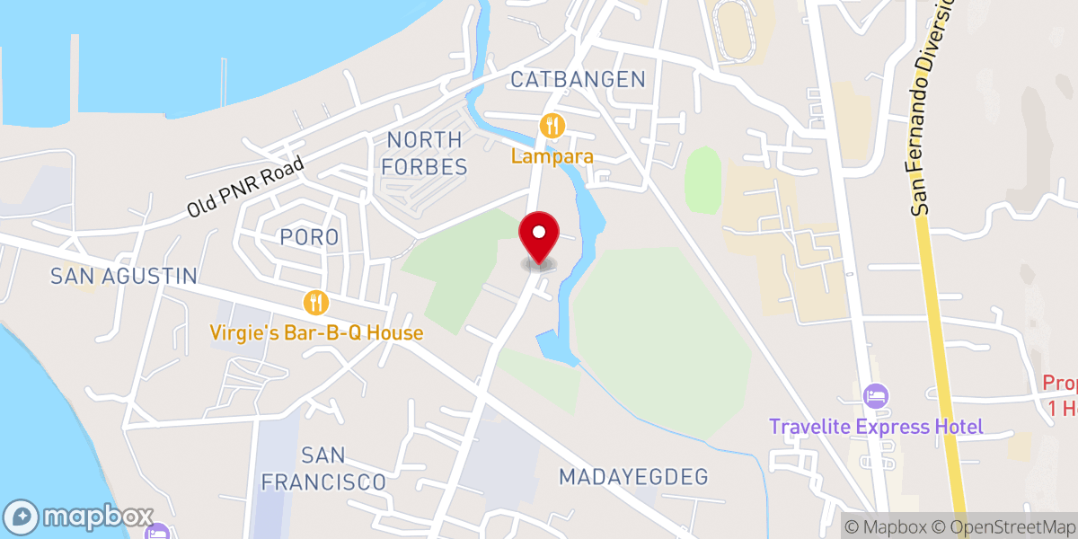 Map showing location of Pentecostal Church of God Asian Missions, Inc.
