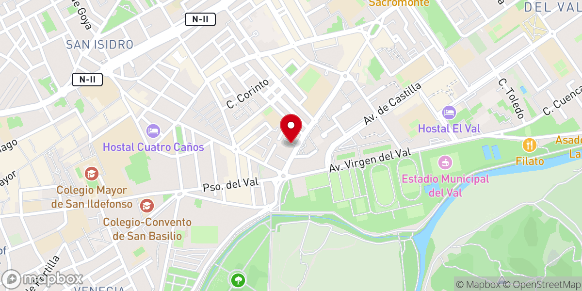 Map showing location of IPUE Alcalá de Henares 2 - Iglesia Pentecostal Unida en Europa