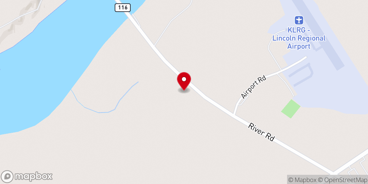 Map showing location of Community Church AOG