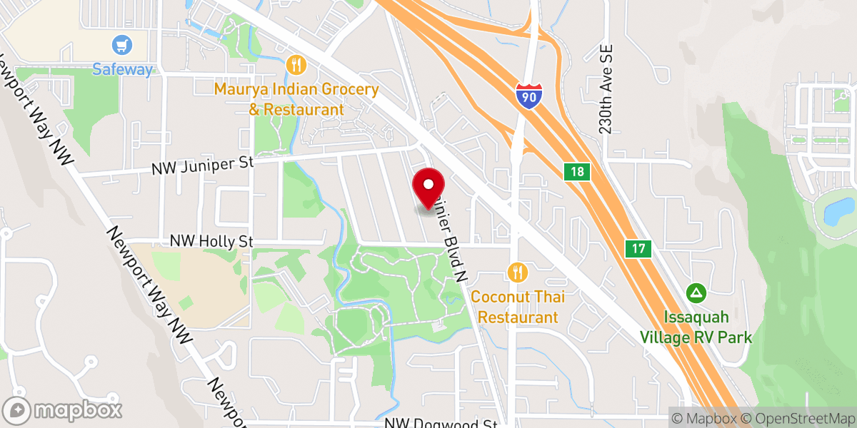 Map showing location of The Gathering Church