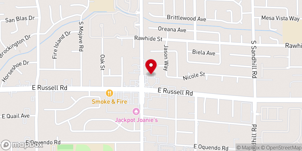 Map showing location of Sunrise Mountain Ministries