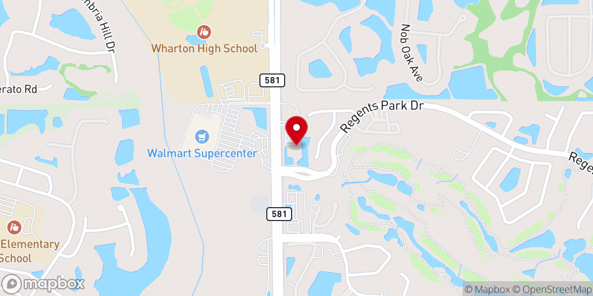 Map showing location of Bay Chapel Food Pantry