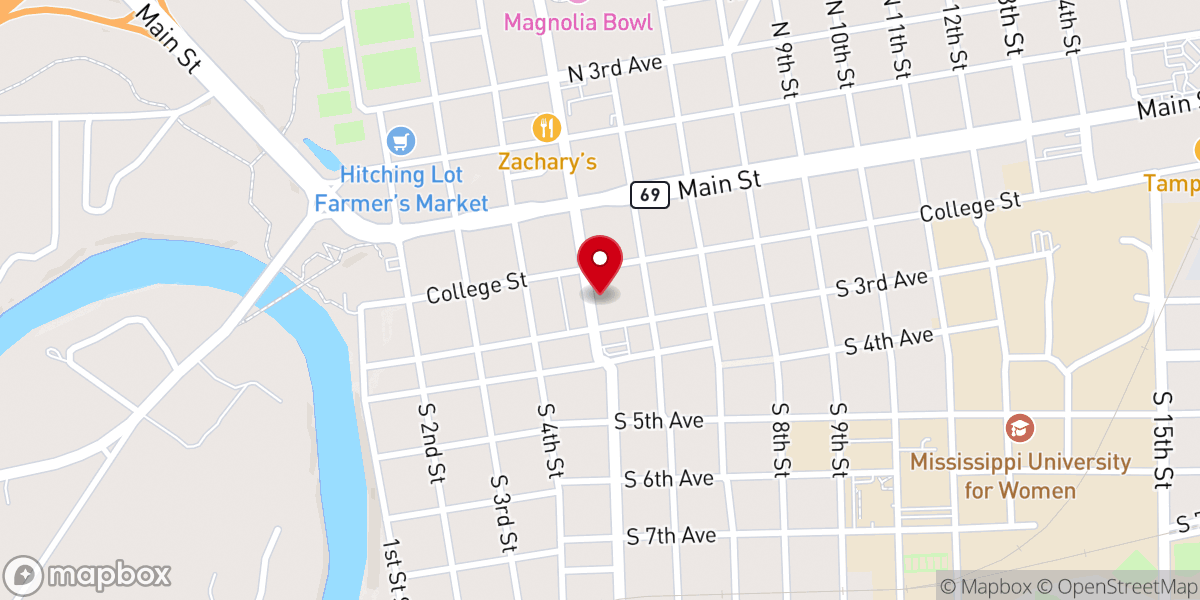Map showing location of Sunday Local