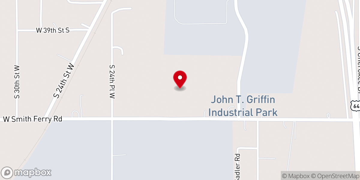 Map showing location of Central Missionary Baptist Church