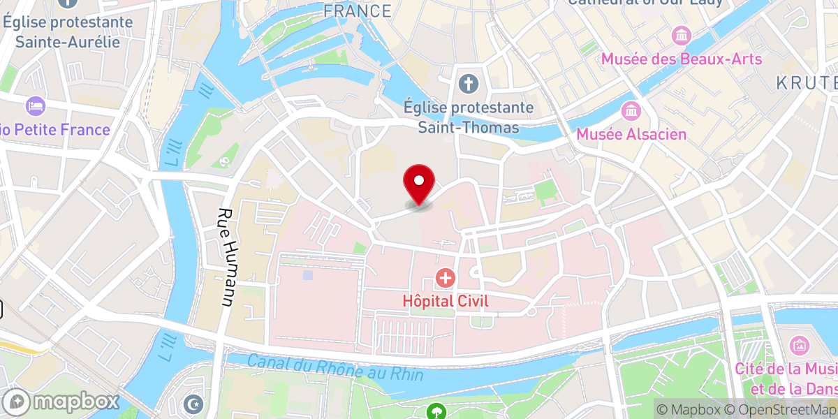 Map showing location of Chapelle