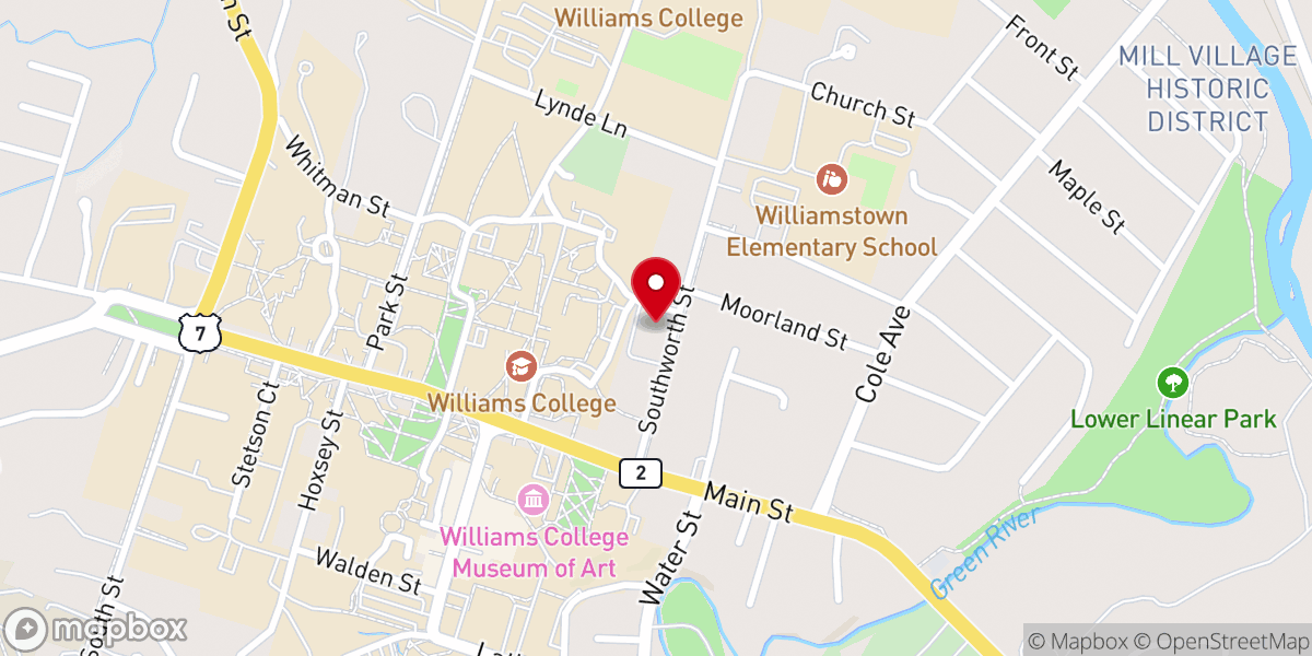Map showing location of Sts. Patrick & Raphael Parish