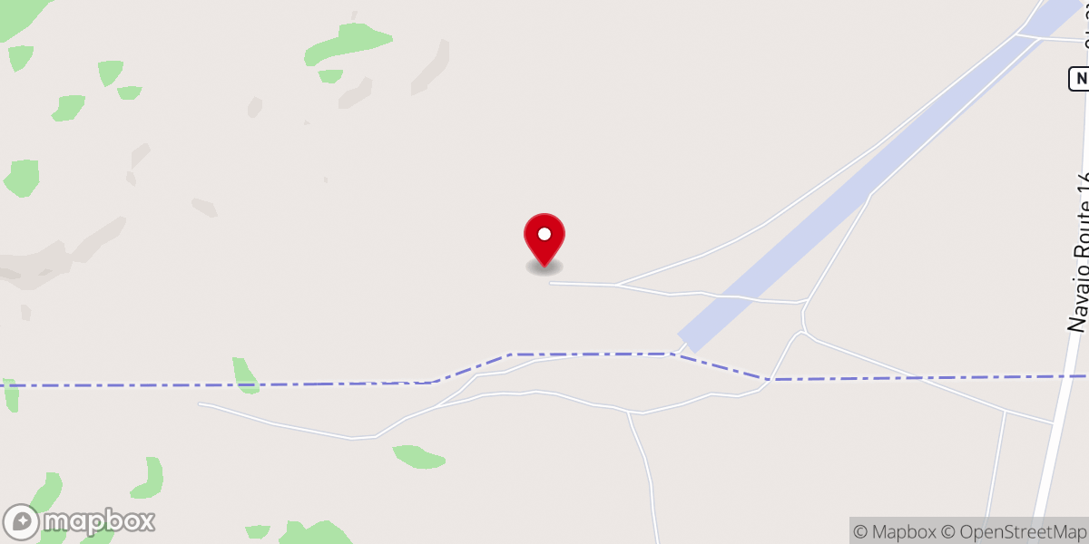 Map showing location of Bert & Berna Little Campmeeting