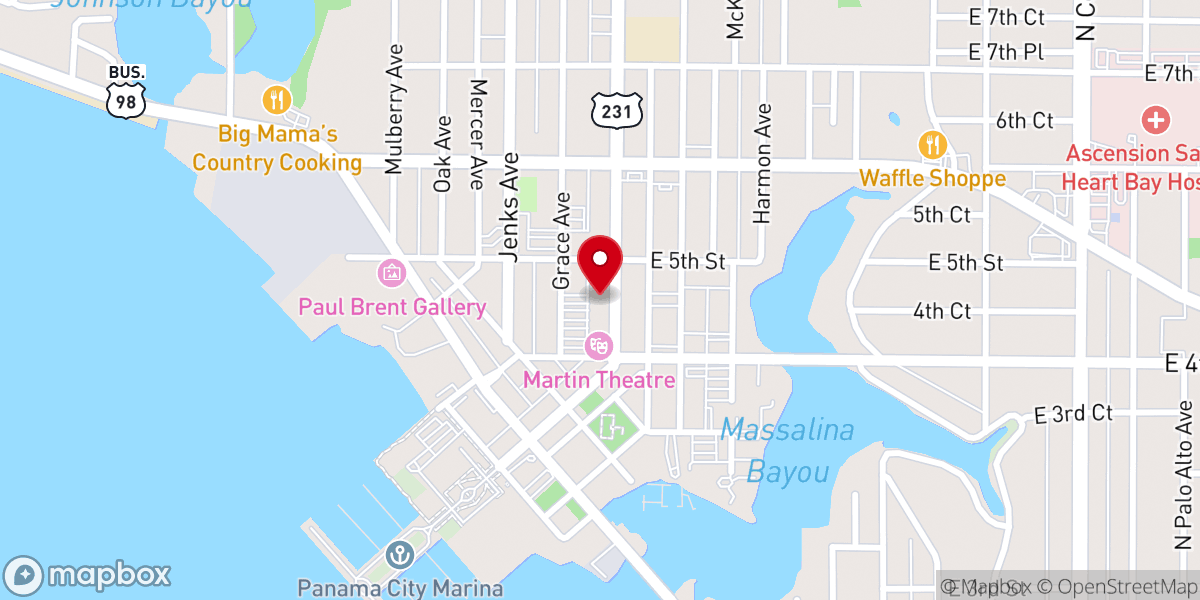 Map showing location of Officiant Doug