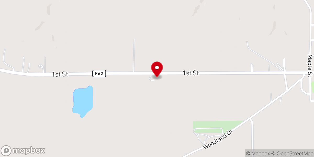 Map showing location of Lynnville Church Of God