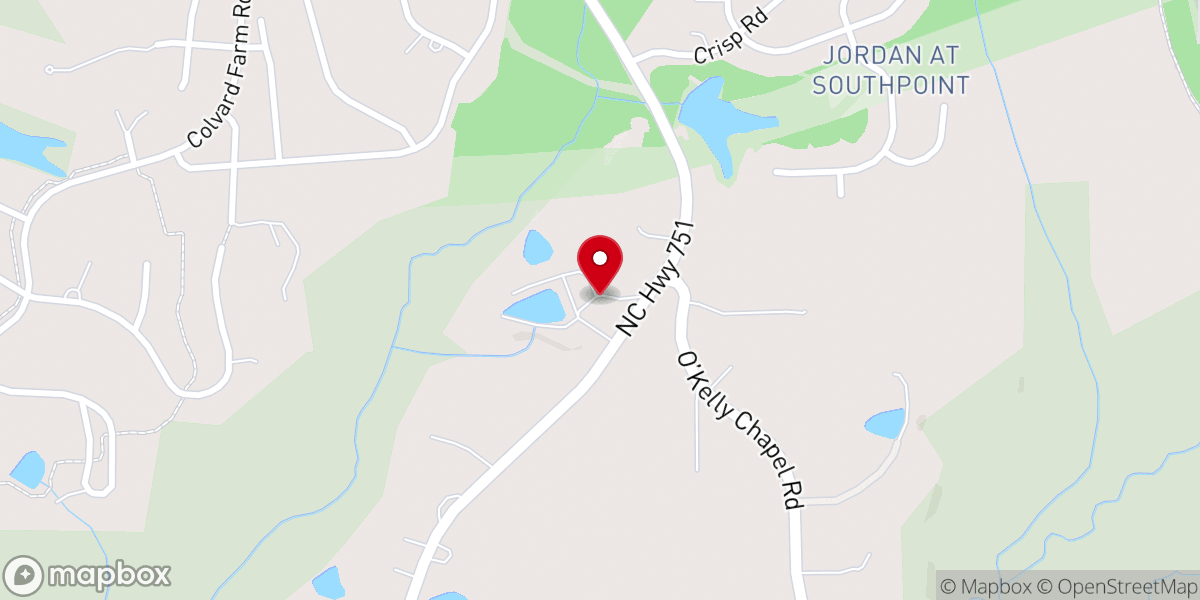 Map showing location of O'Kelly Chapel at For Garden's Sake