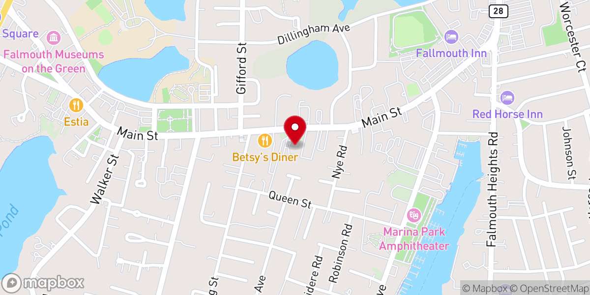Map showing location of St. Patrick's Catholic Church part of St Joseph’s Guardian of the Holy Family