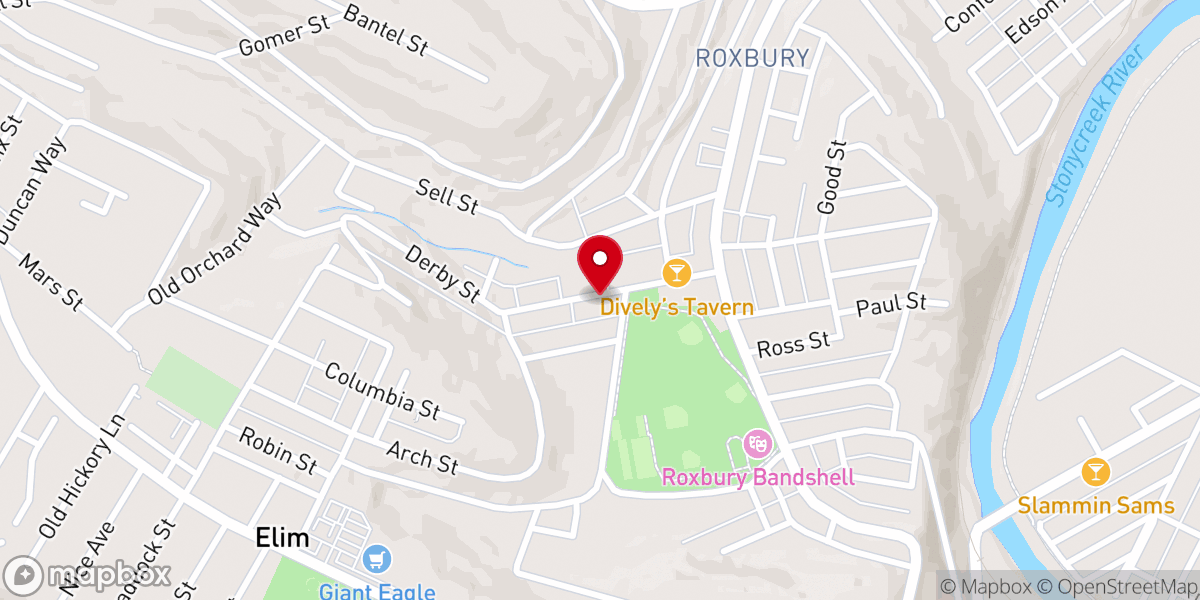 Map showing location of Derby Global Methodist Church