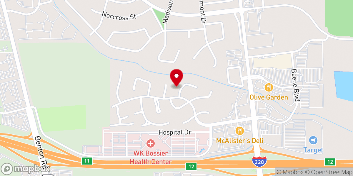 Map showing location of Faith in Him Ministries Inc